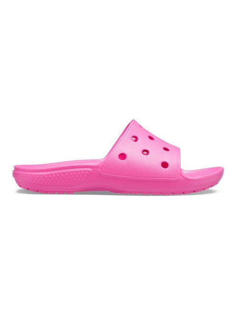 Classic Crocs Slide K -  Electric Pink